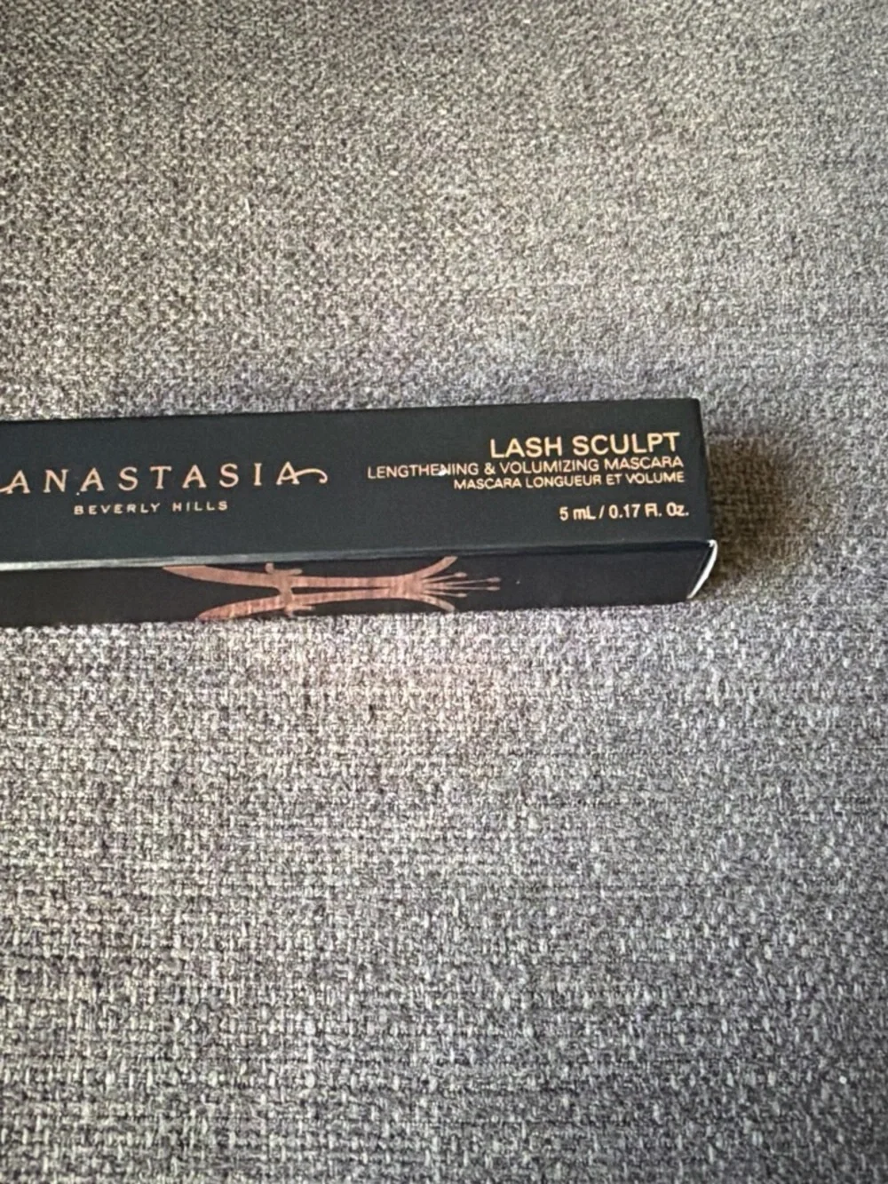Anastasia Beverly Hills Lash Sculpt Mascara - Black with Gold Text